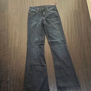 Joe's Jeans Dark Indigo Flare Leg Jeans